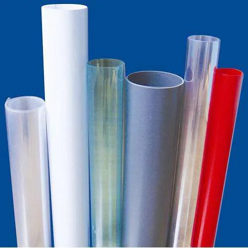 De alta calidad de super delgada de plástico transparente hoja de PVC de 0,3mm rollos para las ventas