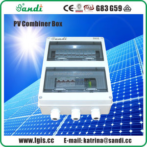 PV array DC комбанирующая коробка солнечных гирлянд 2, 4, 5, 6 струн - Product Image 2