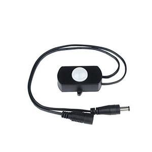 Control automático Mini infrarrojo pasivo PIR Sensor de movimiento Interruptor de luz Detector Temporizador Interruptor de función de tiempo de retardo ajustable