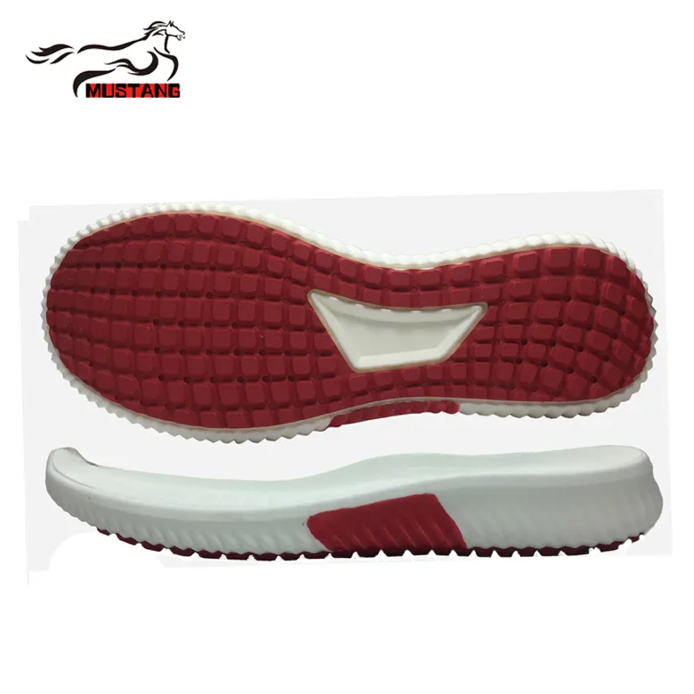 Elegante aussehen doppel farbe eva sohle laufschuhe sohle