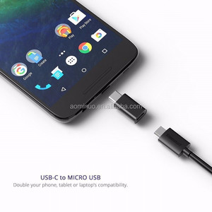 免费送货 OTG USB Type C 适配器 3.1 Type C 男性到微型 USB 转换器女性微型 USB 数据充电器适配器 - Product Image 6