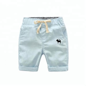 Yaz yeni bebek giysileri çocuk elastan spor pantolon pamuk erkek kısa pantolon - Product Image 2