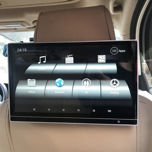 デュアルスクリーンカーヘッドレストビデオモニターAndroidリアTV for Lexus NX RX LX IS ES GSLSヘッドレストDVDプレーヤー