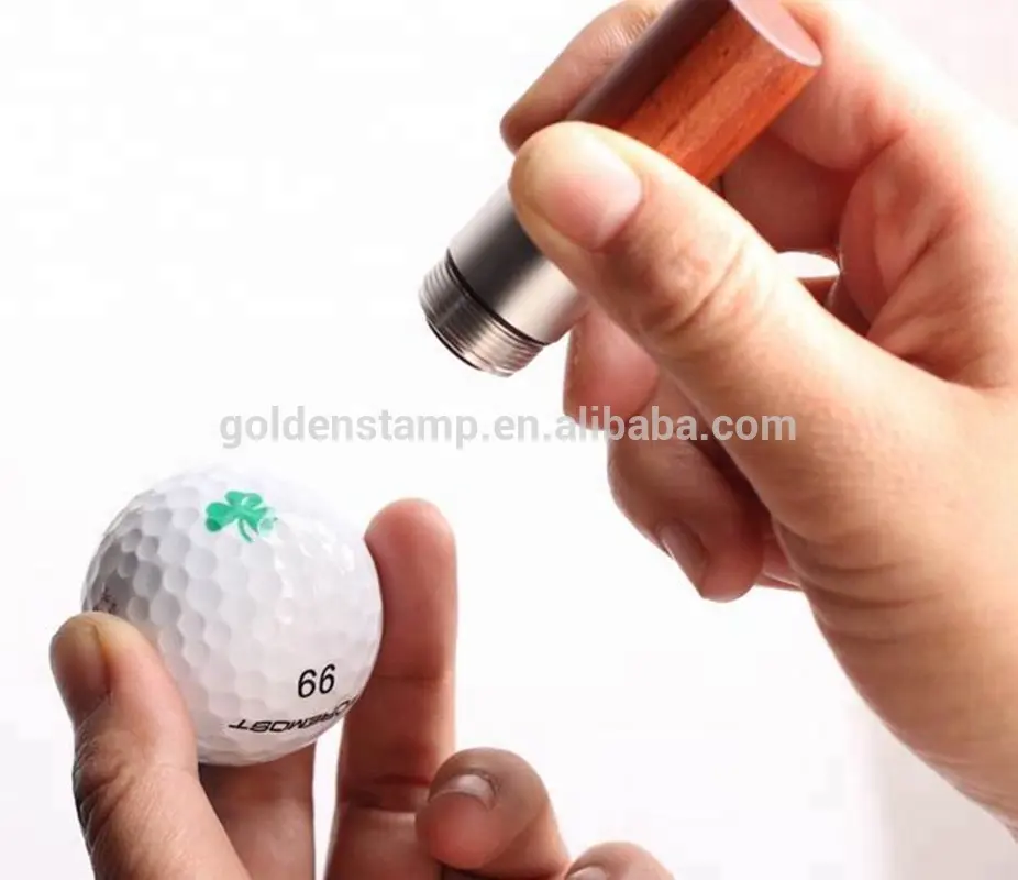 Sellos de pelota de Golf y sellos de logotipo de pelota de Golf