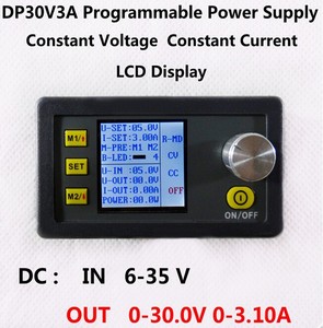 DP30V3A Voltaje constante y corriente Step-Down Módulo de fuente de alimentación programable Convertidor Buck Voltímetro LCD gran oferta - Product Image 3