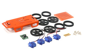 Fai da te bluetooth <span class=keywords><strong>Arduino</strong></span> <span class=keywords><strong>robot</strong></span> kit <span class=keywords><strong>robot</strong></span> programmabili serbatoio/auto per la robotica principiante