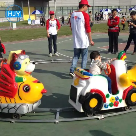 Animali shap2017 e i bambini treno Sport giocattoli di intrattenimento parco treno per i bambini giro elettrico treno