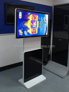 32-Zoll-Bodenständer drehbarer Bildschirm LED Android 4G Wifi-Netzwerk Android-Display digitale Totem Signage Werbe ausrüstung - Product Image 5