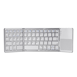 Foldable <strong>Keyboard</strong> Wireless <strong>Keyboard</strong> With Touchpad Rechargeable for Windows <strong>Android</strong> Tablet Smartphone Surface - Product Image 6