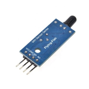 High qualität LM393 4 Pin IR Flame Detection Sensor Module Fire Detector Infrared Receiver Module