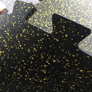 多个斑点健身房橡胶地板垫//瓷砖，橡胶健身垫与EPDM
