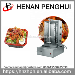 鸡肉 Shawarma 烧烤烤肉串机肉类烘焙机