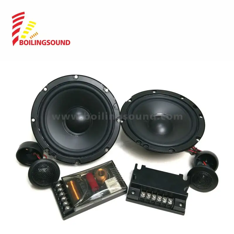 Sistema de sonido X165 para altavoces de coche, sistema de sonido de 2 vías, 6,5 pulgadas