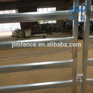 Taşınabilir corral arazi çiti 6 oval raylı geçici sığır corrals paneli - Product Image 4
