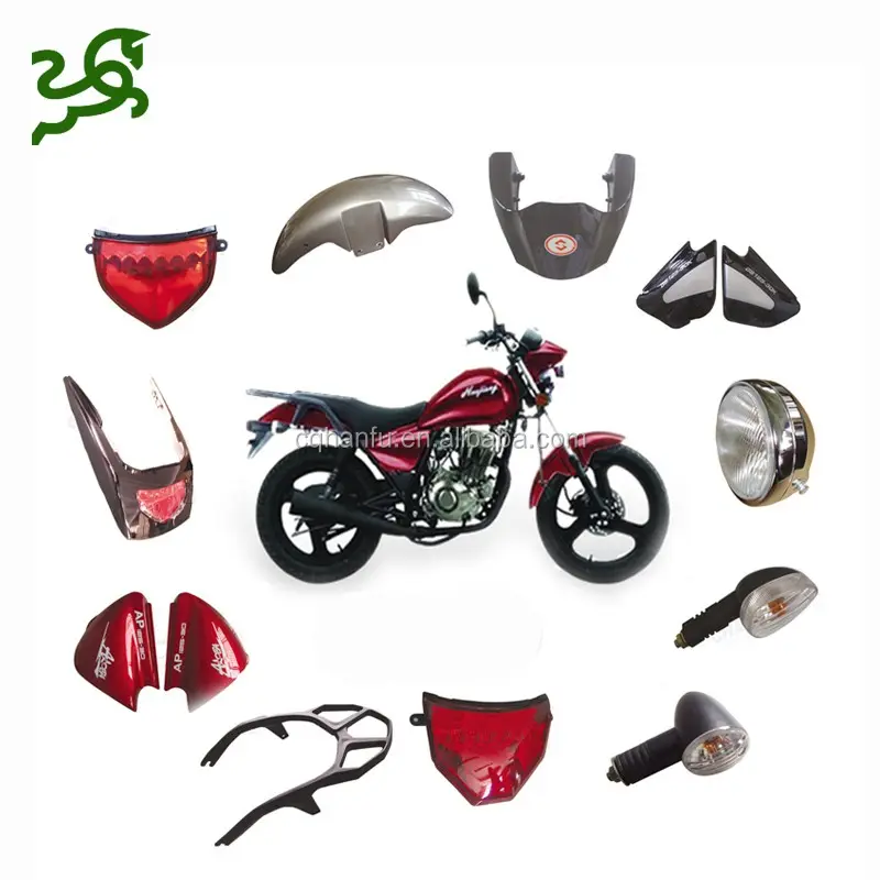 Piezas de repuesto para motor de motocicleta, piezas de plástico para carrocería, HJ150 HJ150-3A, 150cc, venta al por mayor