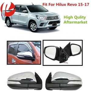 拾取 4X4 2015 2018 Hilux Revo Rocco 铬 LED 后视镜后视镜 - Product Image 3