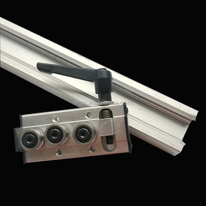 Guía lineal de rodillo de doble eje incorporado SGR de alta precisión, con función de posicionamiento de bloqueo, SGR20N-5UU deslizante - Product Image 5