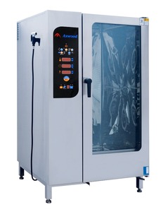 Kombi dampf ofen/elektrischer Backofen/Achsholz kombi ofen 6 Tabletts 2/3GN 220V Kombi ofen mit Steamer Single Digital <span class=keywords><strong>Timer</strong></span> Control