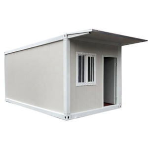フレーミングプレハブモジュラーバンガローハウスドミニカポータブルライトスチールコンテナハウス亜鉛メッキスチールサンドイッチパネルドア/カスタム - Product Image 5