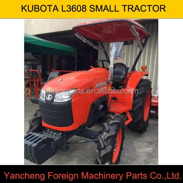 Kubota trator pequeno l3608 para venda