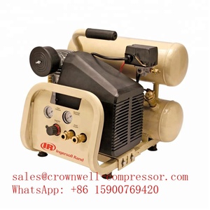 Ingersoll Rand <strong>HP15</strong>-70 High Pressure <strong>HP</strong> Series Electrical Reciprocating Piston Air Compressor Horizontal tank