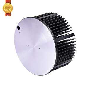 Yuvarlak ısı emici alüminyum 50mm 60mm 70mm 80mm 120mm 133mm 140mm 150mm büyük cxb3590 60w 100w soğutucu
