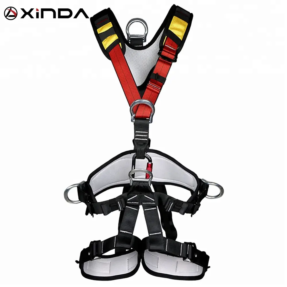 XINDA CE сертифицированные ремни безопасности для всего тела, для работы на высоте, Строительство башни для кемпинга, скалолазания