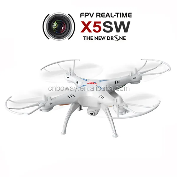 Syma X5SW WIFI FPV RC sin cabeza modo Drone con HD Cámara Syma X5SW