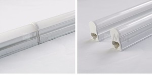工厂价格集成4英尺发光二极管T5管PF0.95 100毫米/瓦18W IP65聚氯乙烯体SMD2835芯片，适用于办公室