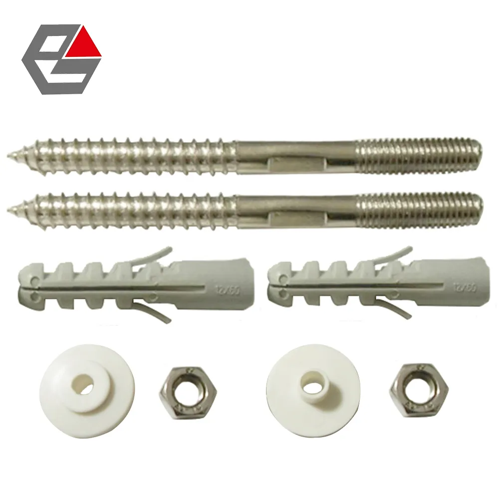 Carbon stahl Wash Basin Screw 8pcs set