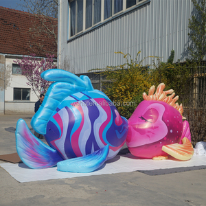 Giant Custom Design Inflatable <strong>Kiss</strong> Fish Model for Advertising Event - Product Image 6