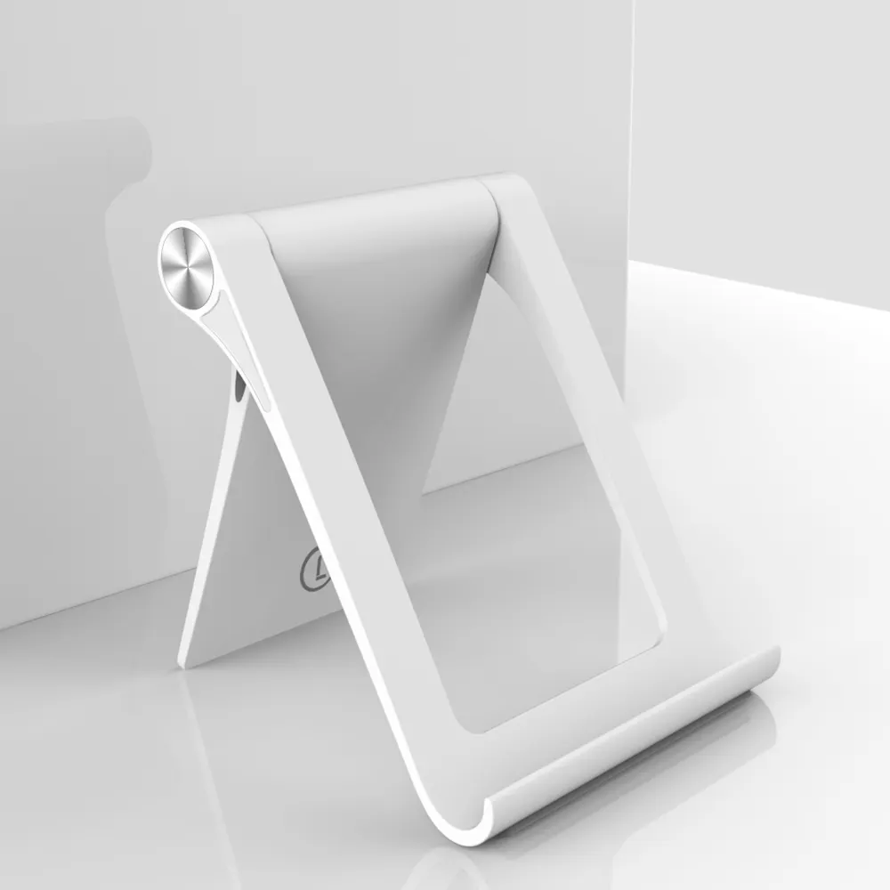 Licheersポータブル携帯電話ホルダースタンド折りたたみ式ホルダーforipad mini for Samsung Tablet Standデスクトップ