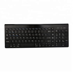 Nuevas teclas Mini Slim USB 104 para aplicación de números Teclado inalámbrico de modo dual inalámbrico en blanco y negro - Product Image 2