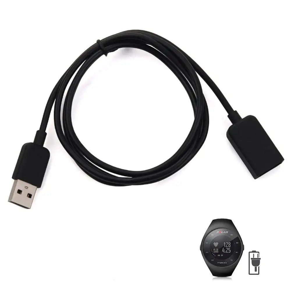 Cables de carga USB para Polar M200, Gps, para correr, reloj