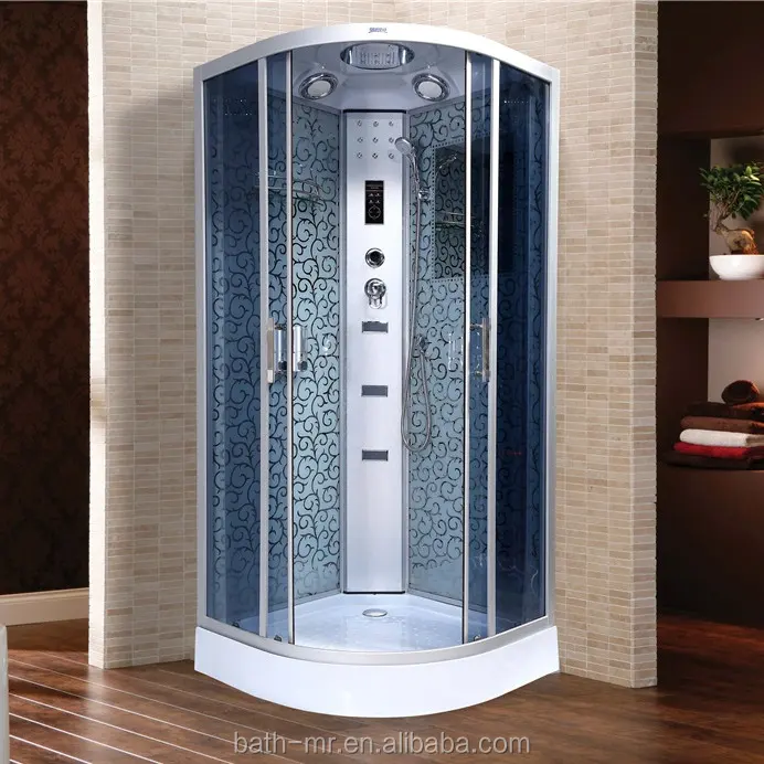 Cabina de ducha de cristal para baño, precio barato