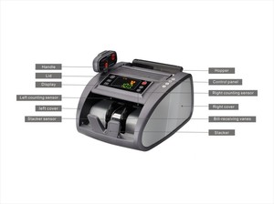 High Efficient Custom Mixed Banknotes Bill Counter Detector Currency <strong>Sorting</strong> Money Counter <strong>Machine</strong> - Product Image 6