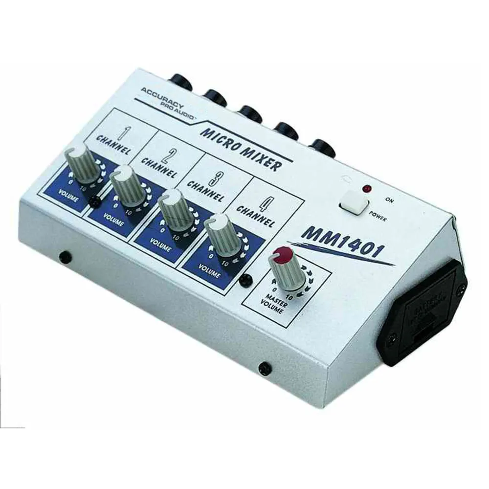 4 kanal Mini Pro ses mikserler MM1401