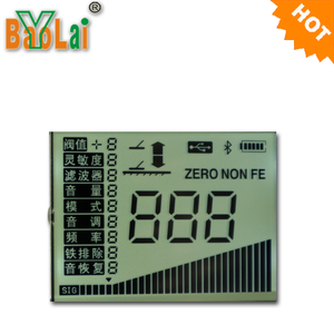 Pantalla LCD monocromática personalizada, fabricante TN HTN STN FSTN VA de 7 segmentos, medidor de energía de temperatura con retroiluminación LCD