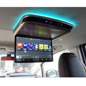 2020 neue 15 Zoll Android Dach Montieren LCD Monitor Flip Unten TV Display Für Toyota Alphard Previa Sienna Vellfire Remote control - Product Image 3