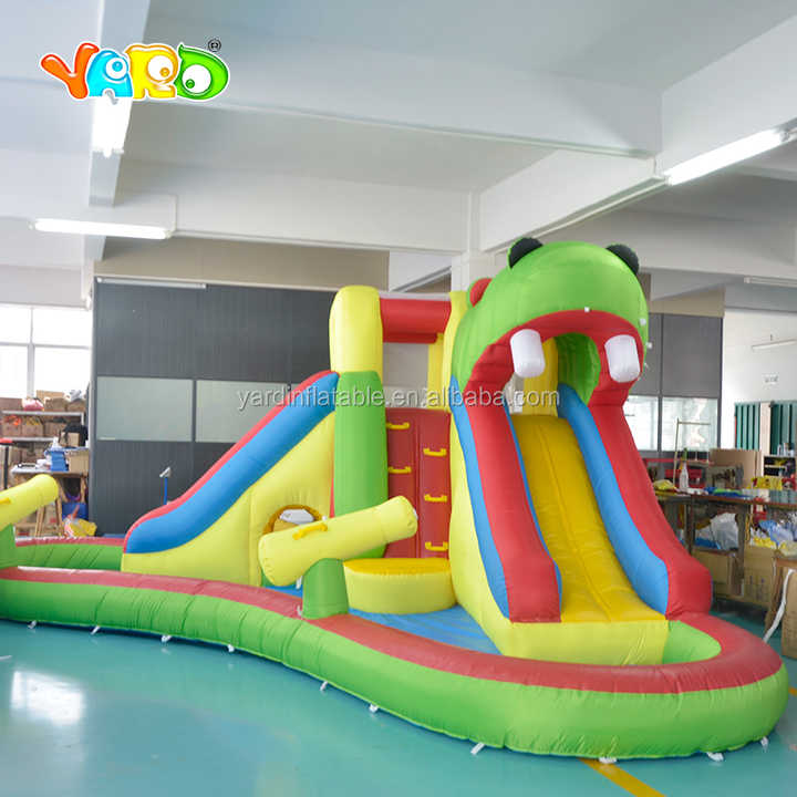YARD Cheap Inflatable Home Use Bounce House Water Slide and Pool Combo