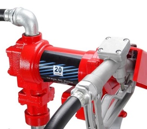 12 Volt 20 GPM Diesel Gas Gasolineポータブル電動オイルPump - Product Image 6