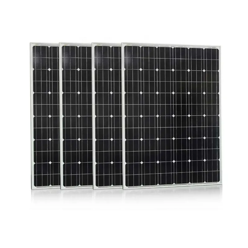 50W 80W 100W 120W 150W 230W 240W 300W 360W 450W 540W monocristallino poli silicio personalizzato Mono pannello solare fotovoltaico