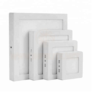 IN-PL204 Die Casting Aluminum SMD 2835 <strong>6W</strong> 12W 18W 24W 30W 36W 48W Square Surface Mounted <strong>LED</strong> Panel Ceiling Light Downlight