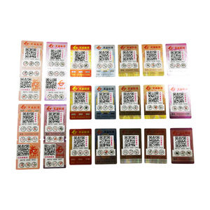 Benutzer definierte Anti-Fälschung Authentizität Abfrage Software System Kleber Aufkleber Einzigartige Seriennummer QR-Code-Etiketten - Product Image 5