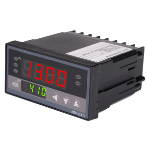 Digital <strong>PID</strong> Temp <strong>Controller</strong> REX-C410 48*96mm Horizontal, Input Thermocouple K Relay <strong>Output</strong> for Heat <strong>Temperature</strong> <strong>Controller</strong>
