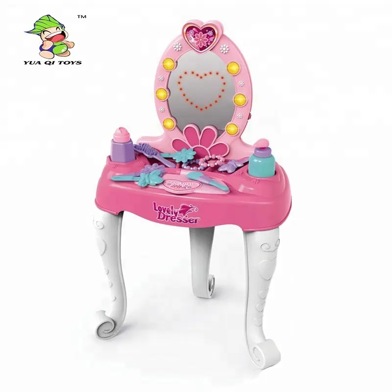 Принцесса, Делюкс, комод, игрушка для девочек, наряжаться, игровой набор, туалетный столик, игрушка со стулом, подарок на день рождения для девочек