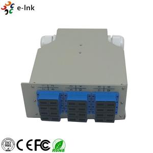 12 <span class=keywords><strong>Port</strong></span> DIN raylı SC Fiber optik sonlandırma kutusu