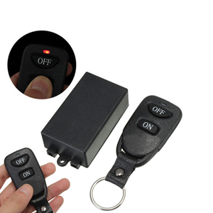 Fernbedienung Schalter 433MHz Universal Wireless Fernbedienung DC 12V Taste Auf/Off RF Schalter Sender Empfänger AG-C101