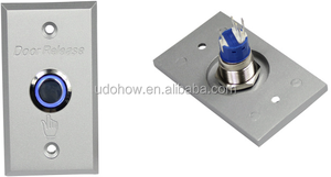 Alta vendita Smart LED in lega di alluminio Push Exit pulsante interruttore corrente massima 3A dispositivo di controllo accessi - Product Image 5