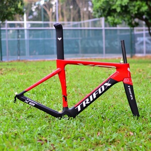 CE test modeli tam karbon yol bisikleti frameset 700C 56 cm karbon bisiklet şasisi  OEM - Product Image 1